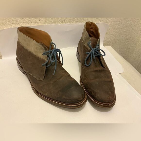 Cole Haan Brown and Tan Chukka Boots main image 4